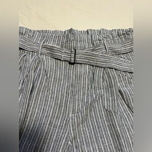 Wide leg trouser pants